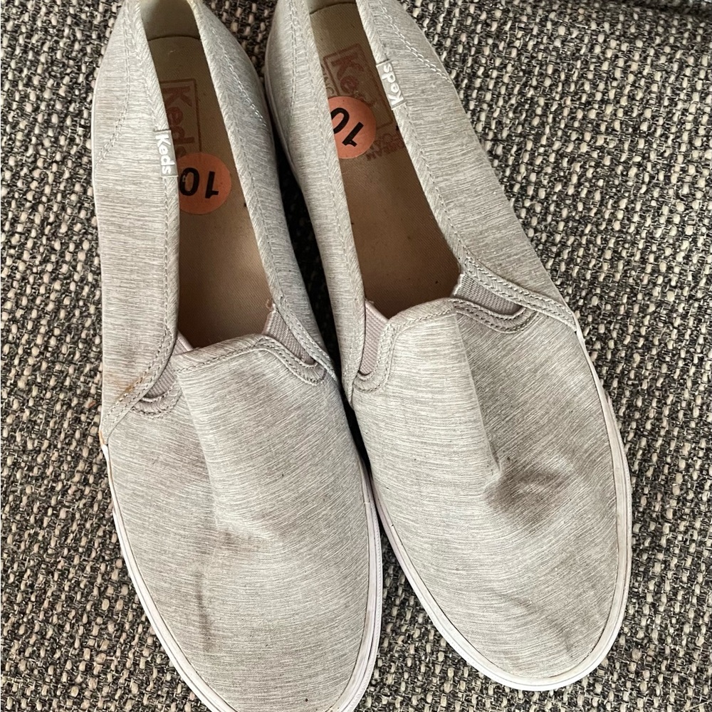 Size 10 grey keds sneakers